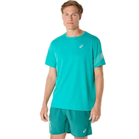 ASICS Men's Icon SS Top (Teal)