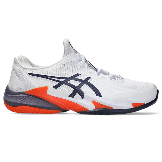 ASICS Men's Court FF 3 Tennis Shoe (White/Greyish Purple)