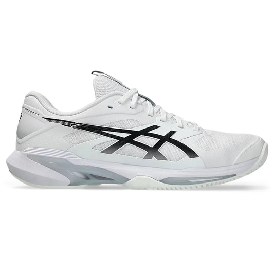 Asics Men's Solution Speed FF 4 Clay Tennis Shoe (White/Black)