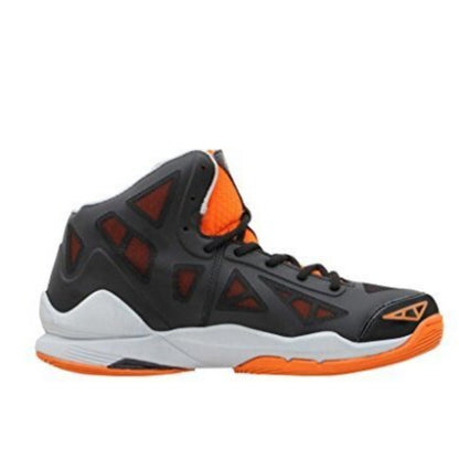 Nivia Typhoon Basketball Shoe (Black/Orange)