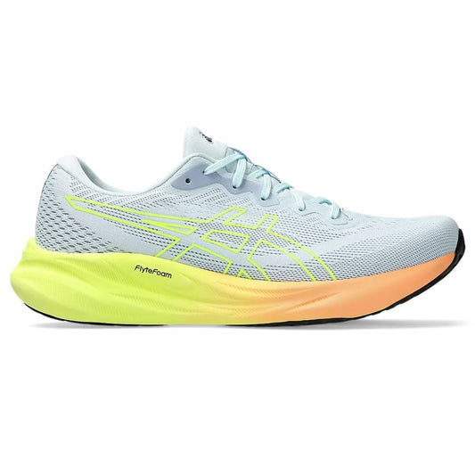 ASICS Men's Gel Pulse 15 Running Shoe (Cool Grey/Safety Yellow)