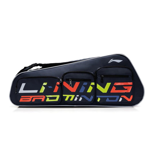 Latest Li-Ning ABDS661 6-in-1 Navy Badminton Kit Bag 