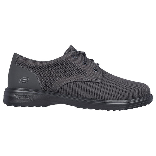 skechers latest arch fit ogden jacoby running charcoal shoe