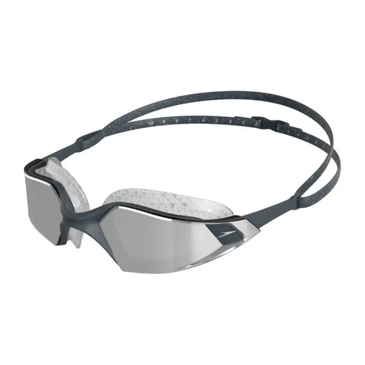 Speedo Unisex Aquapulse Pro Mirror Swimming Goggle (Grey/Silver)