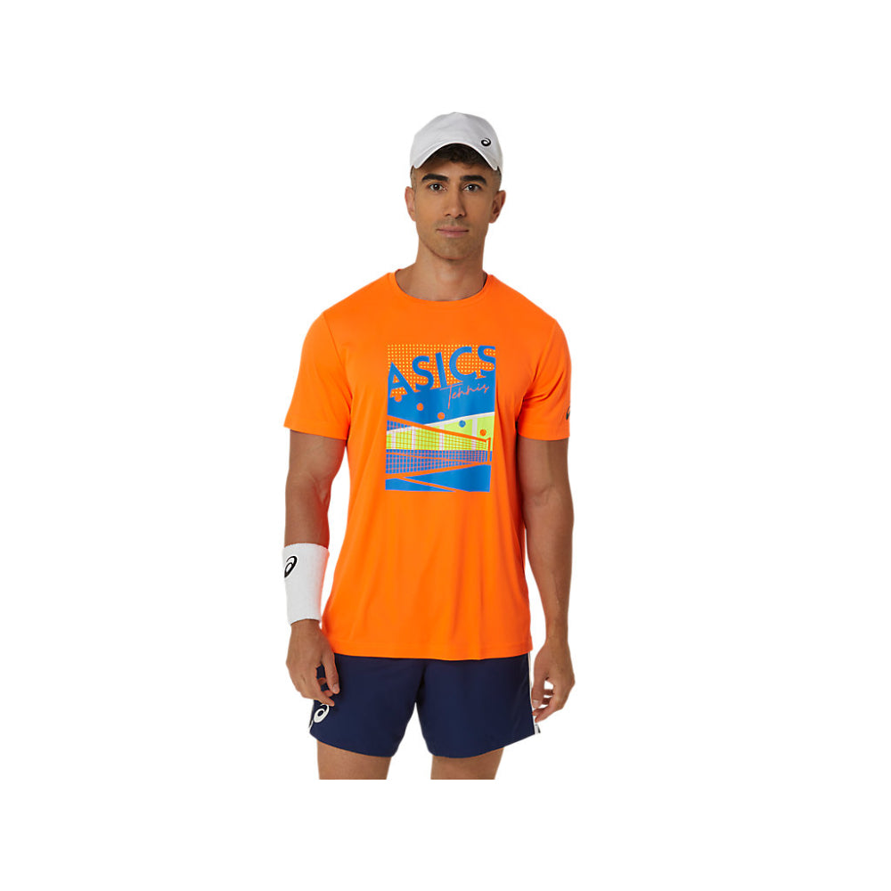 asics best GS Practice Graphic Top