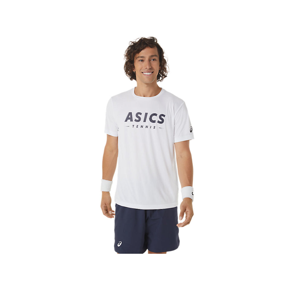 asics best Court Tennis Graphic white Top