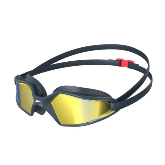 Speedo Unisex Hydropulse Mirror Swimming Goggle (Navy/Blue)