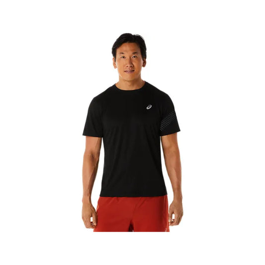 ASICS Men's Icon Short Sleeve Top (Performance Black/Grey)
