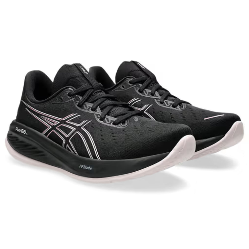 ASICS Men's Gel-Cumulus 26 Running Shoe (Black/Watershed Rose)