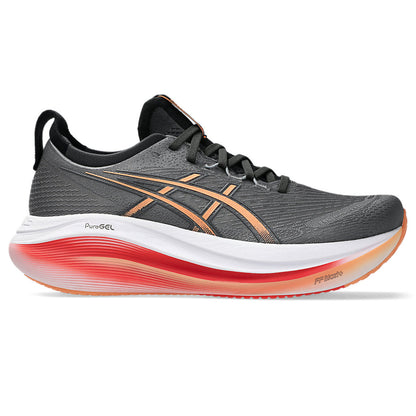 ASICS Men's Gel-Nimbus 27 Running Shoe (Carbon/Mojave)