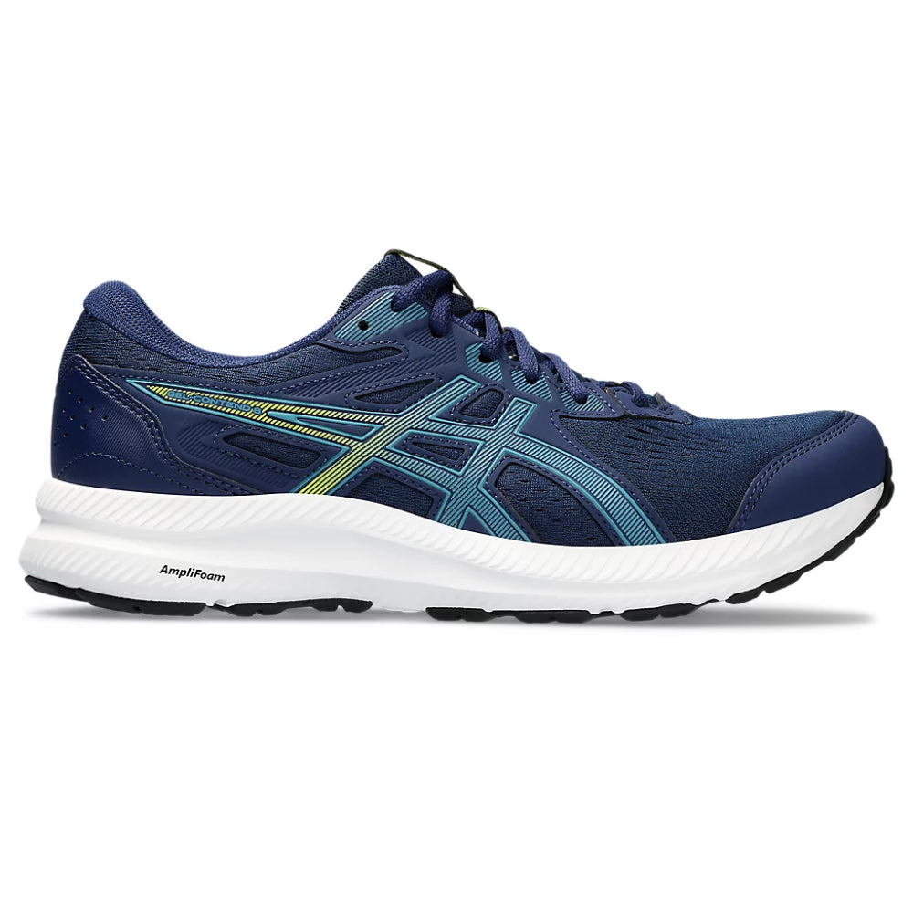 ASICS Men's Gel-Contend 8 Running Shoe (Blue Expanse/Blue Teal)