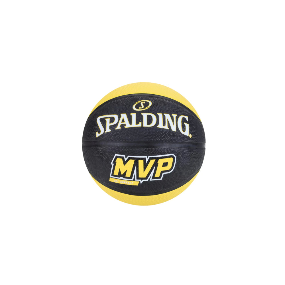 SPALDING MVP Rubber Basketball (Yellow/Black)