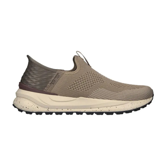 SKECHERS Men's Bogdin Arlett Casual Shoes (Taupe)