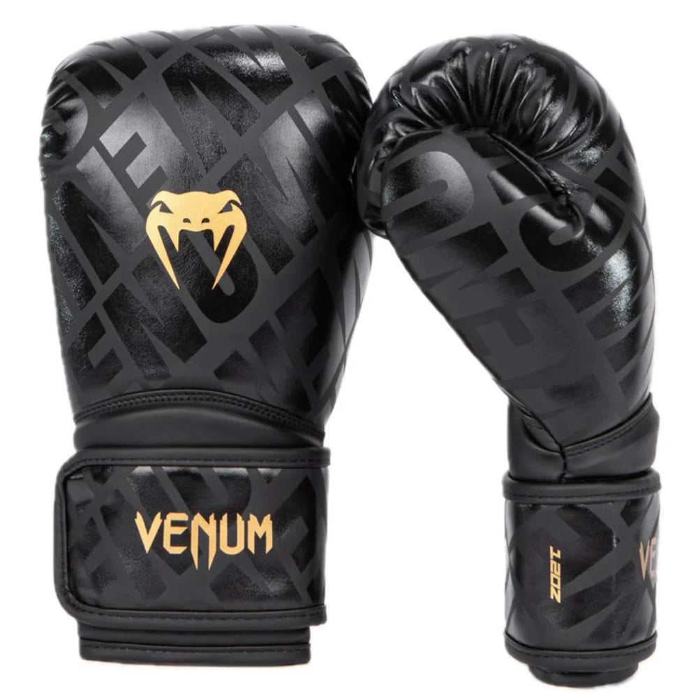 Venum Contender 1.5 XT Boxing Gloves (Black/Gold)