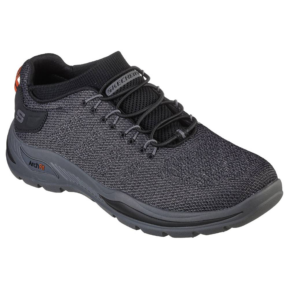 skechers men sporty casual arch fit motley running shoe