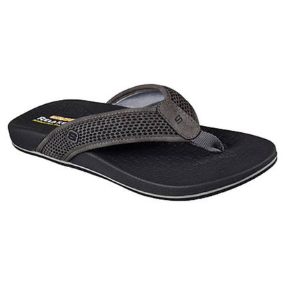 skechers flip-flop pelem-emiro charcoal slipper