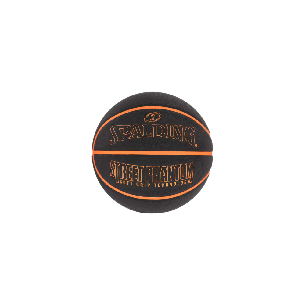 SPALDING Street Phantom Rubber Basketball (Orange/Black)