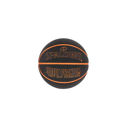 SPALDING Street Phantom Rubber Basketball (Orange/Black)