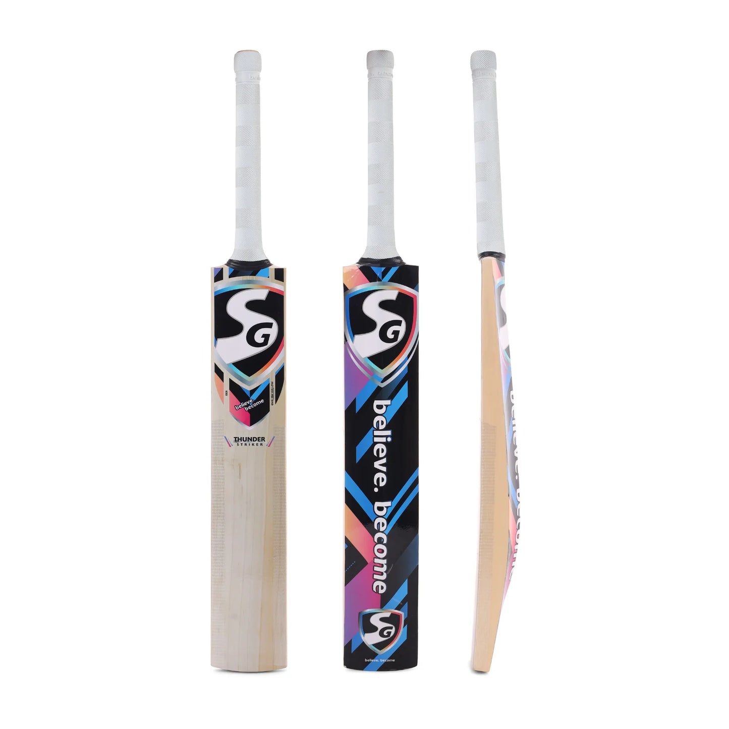 SG Thunder Striker English Willow Cricket Bat (SH)