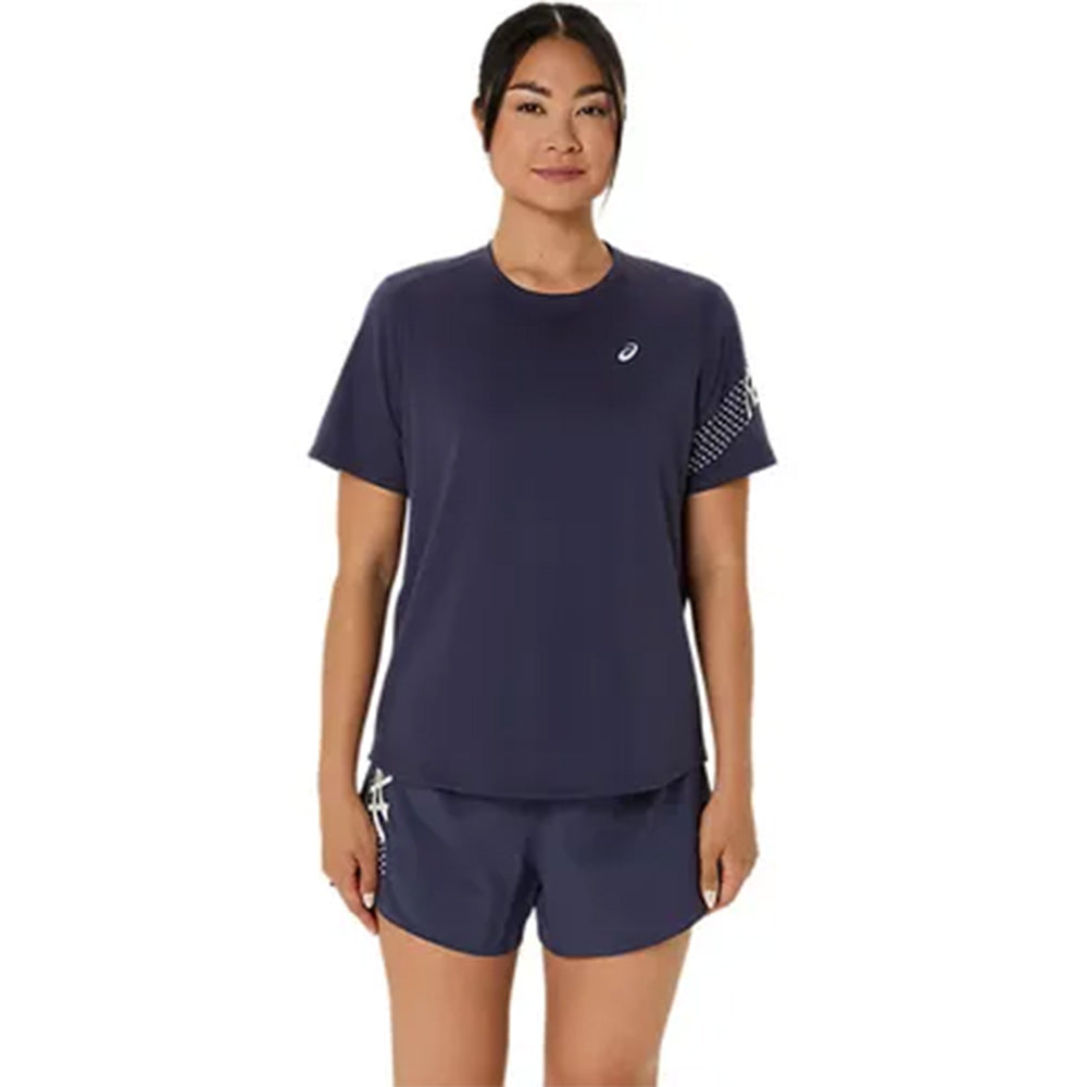 ASICS Women's Icon SS Top (Indigo Fog)