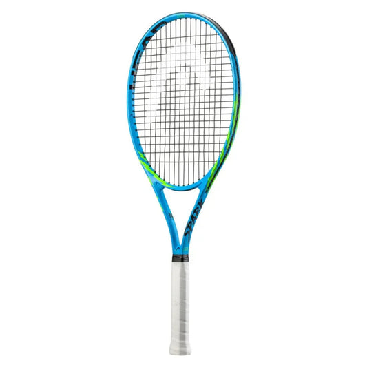 HEAD MX Spark Elite 2022 Strung Tennis Racquet (Blue/Lime Yellow)