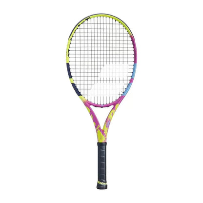 Babolat Pure Aero RAFA Junior 26 2023 Strung Tennis Racquet (Yellow/Purple/Black)