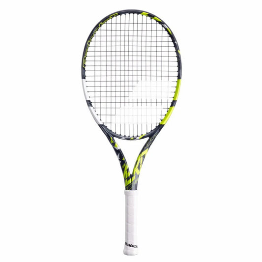 Babolat Pure Aero Junior 26 2023 Strung Tennis Racquet (Yellow/Black/White)