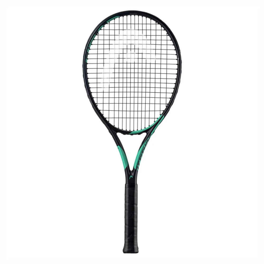 HEAD MX Attitude Suprm Strung Tennis Racquet (Teal/Black)