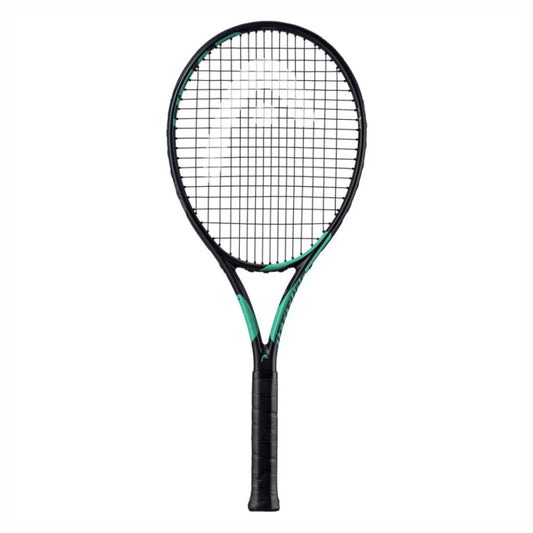 HEAD MX Attitude Suprm Strung Tennis Racquet (Teal/Black)