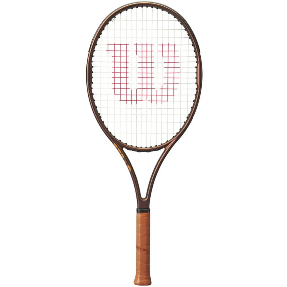 WILSON Pro Staff Junior 26 V14 Strung Tennis Racquet (Metallic Brown)