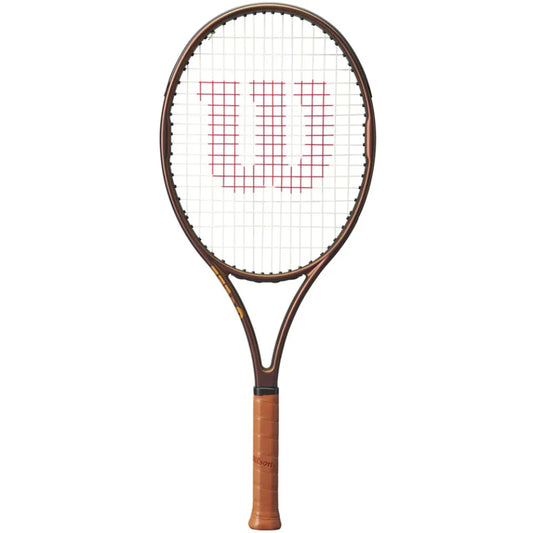 WILSON Pro Staff Junior 26 V14 Strung Tennis Racquet (Metallic Brown)