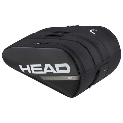 Head Tour Tennis Kit Bag (Black/White) (XL)