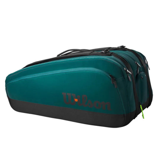 WILSON Blade Super Tour Tennis Kit Bag (Green/Black)