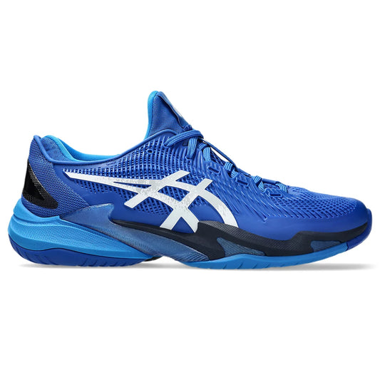ASICS Men's Court FF 3 Novak Tennis Shoe (Tuna Blue/Pure Silver)
