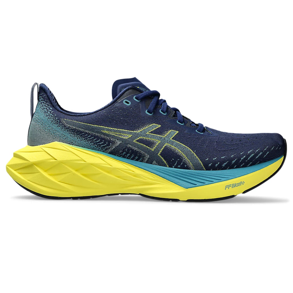 ASICS Men's Novablast 4 Running Shoe (Blue expanse/Blue teal)