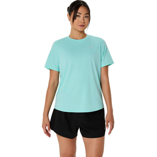 ASICS Women's Silver SS Top (Light Blue)