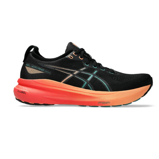 ASICS Men's Gel-Kayano 31 Running Shoe (Black/Rainy Lake)