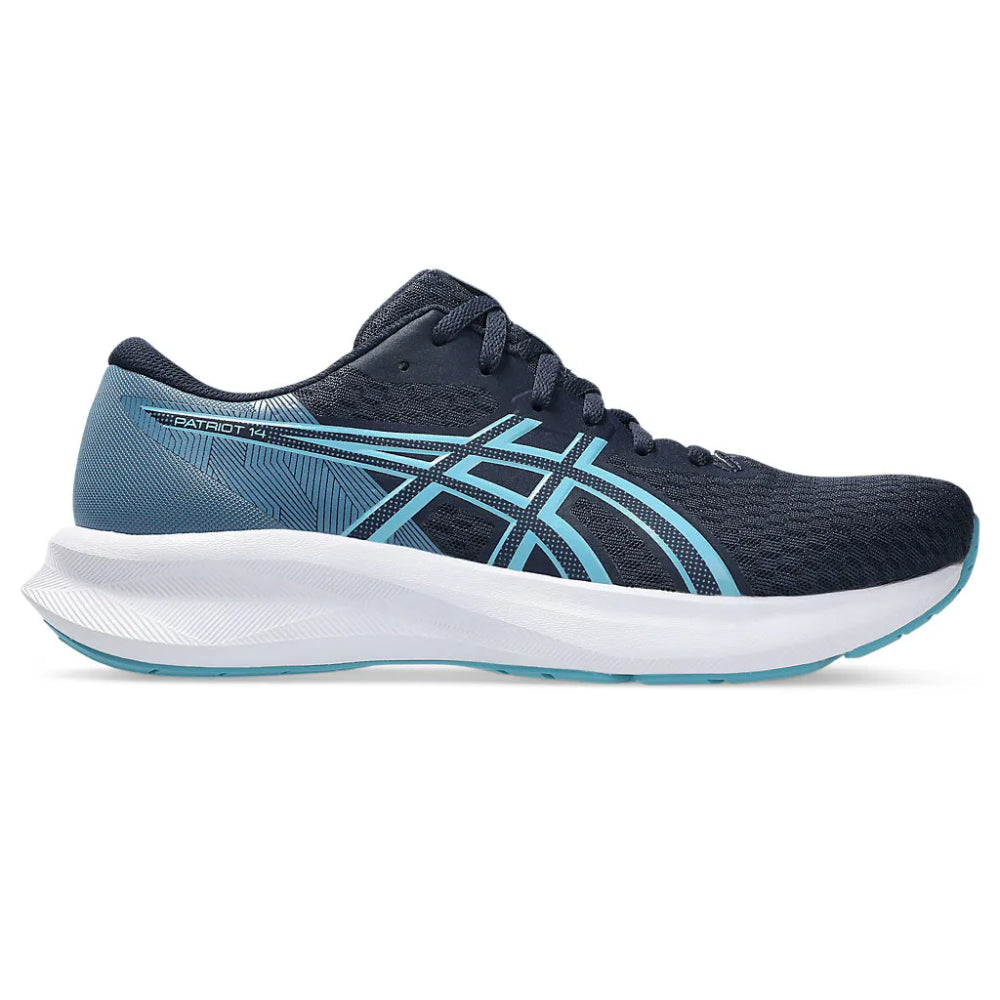 ASICS Men's Patriot 14 Running Shoe (Midnight/Stillwater)
