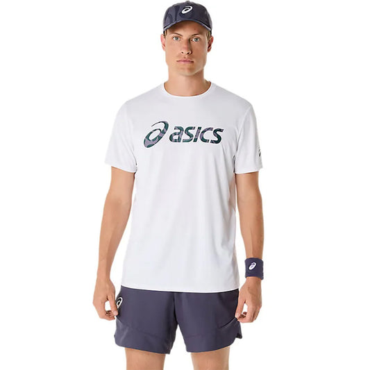 ASICS Men's Match Seasonal Graphic Tee (White)