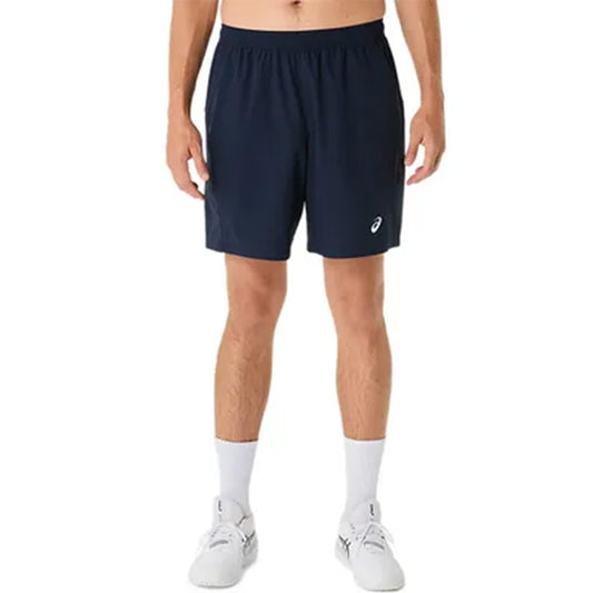 ASICS Men's Silver 9IN Short (Midnight)