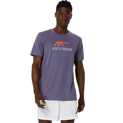 ASICS Men's Court Graphic Tee (Purple)
