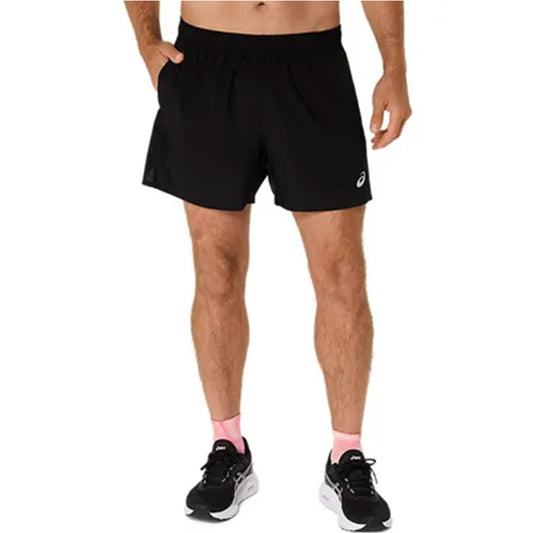 ASICS Men's Silver 5IN Short (Black)