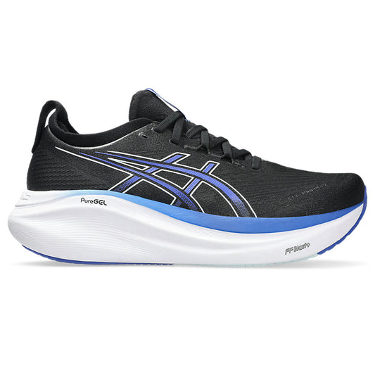 ASICS Men's Gel-Nimbus 27 Running Shoe (Black/Dark Cobalt)