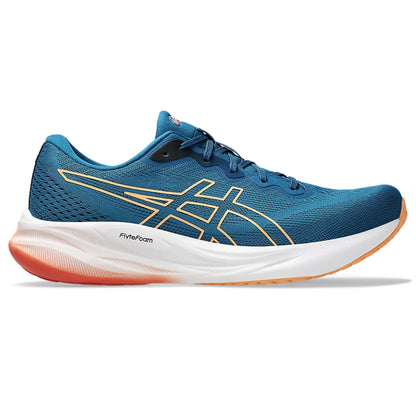 ASICS Men's Gel Pulse 15 Running Shoe (Rich Navy/Faded Orange)