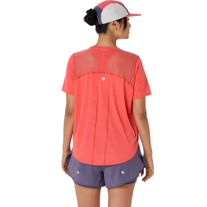 ASICS Women's Road SS Top (Orange)