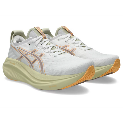 Asics Men's Gel-Nimbus 27 (White/Fawn)