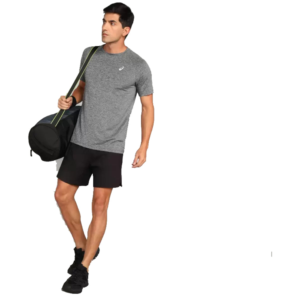 asics quick drying heather short sleeve top