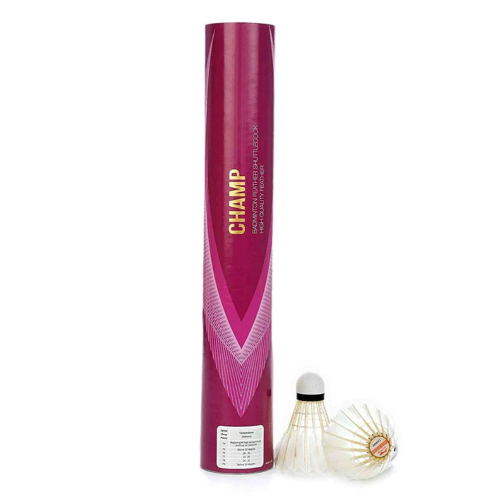 Lining Shuttle Li-Ning Champ Feather Badminton Shuttlecock – SportsBunker.in