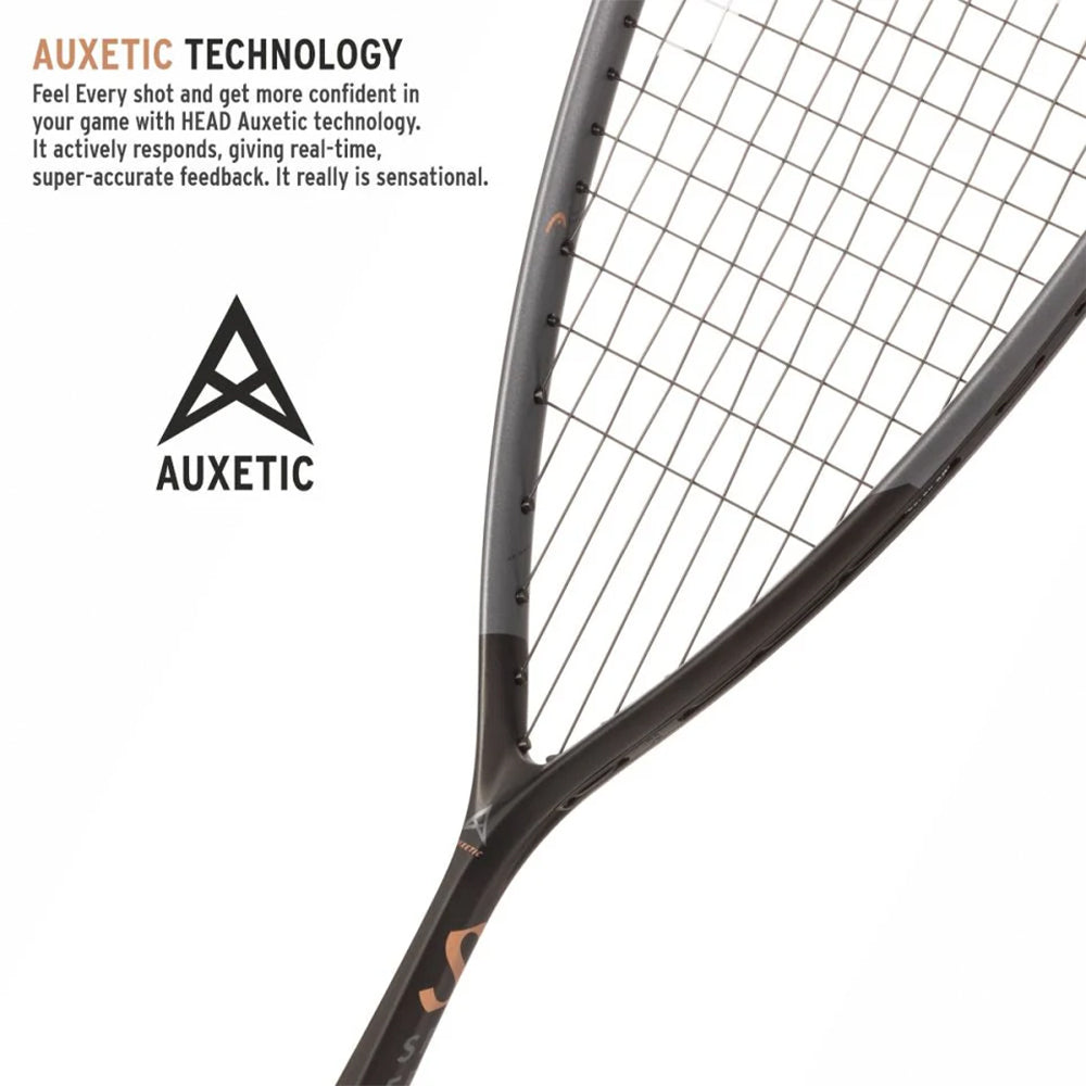 Head Speed 120 2023 Squash Racquet (Black)