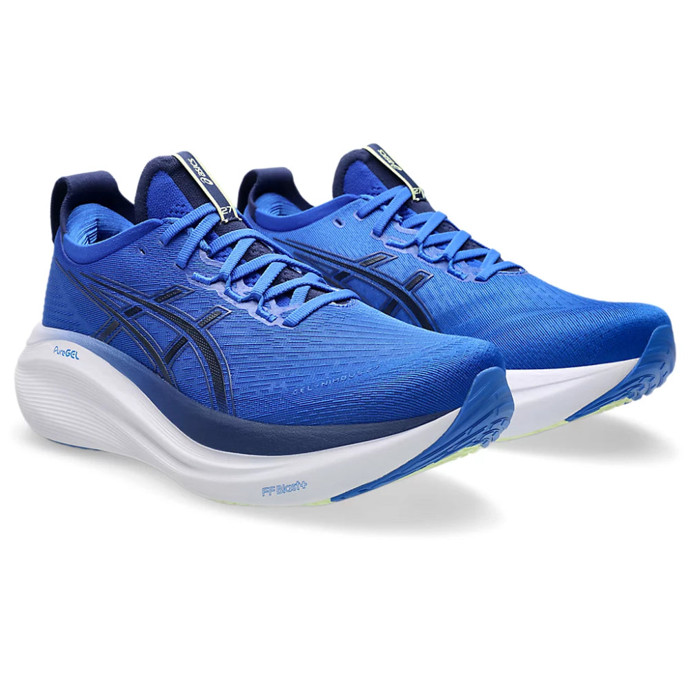 ASICS Men's Gel-Nimbus 27 Running Shoe (Illusion Blue/Indigo Blue)